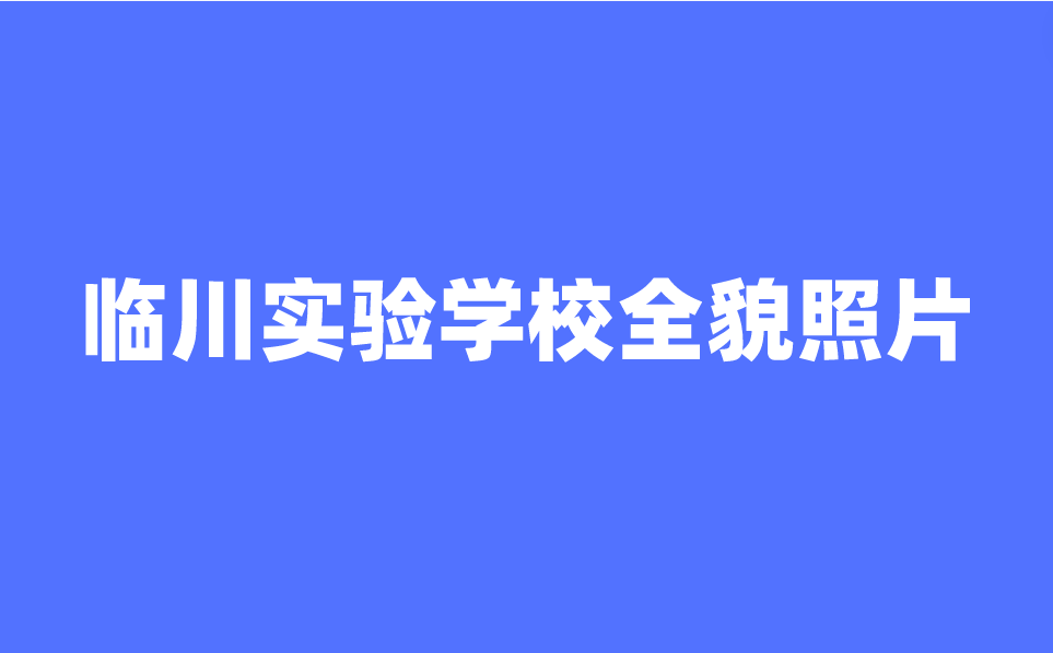 臨川實驗學校全貌照片